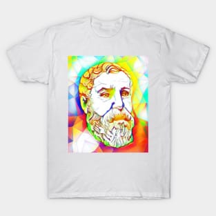 Hero of Alexandria Colourful Portrait | Hero of Alexandria Artwork 11 T-Shirt